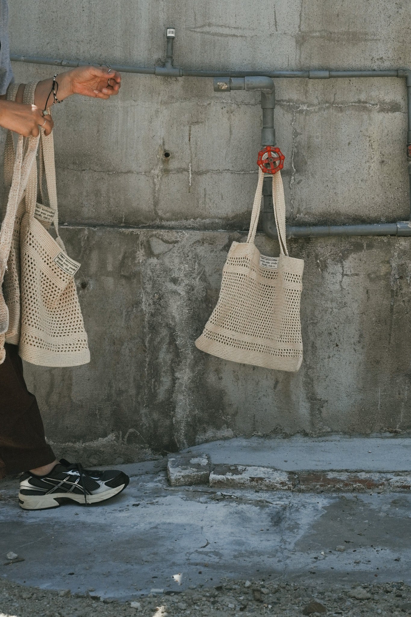 【TARAHA】Gosti bag  Tote  White