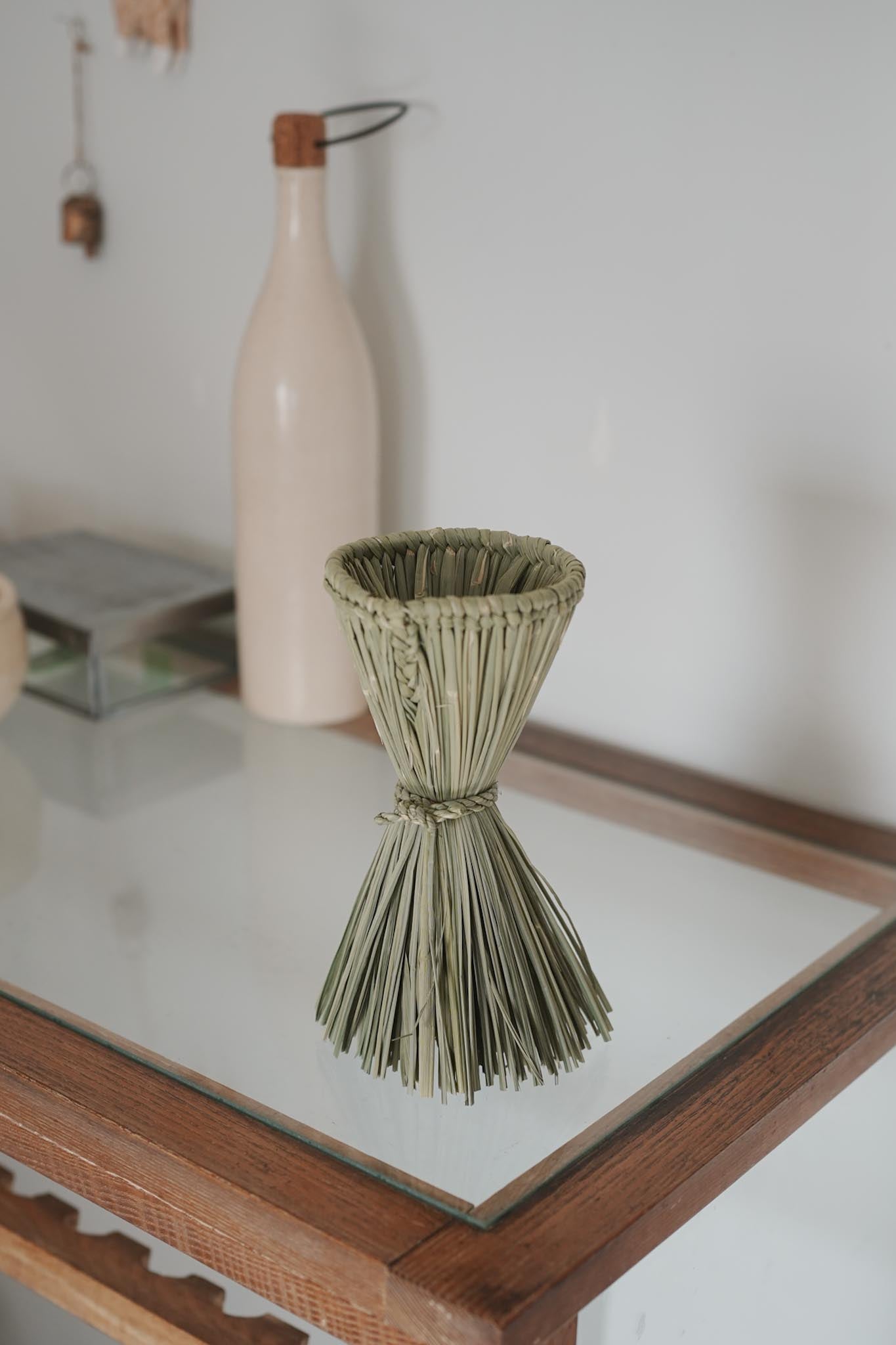 【わらむ】しめ飾り　三宝