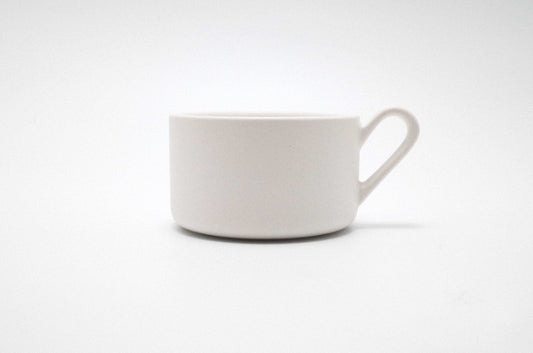 3RD CERAMICS SOUP MUG ( White )